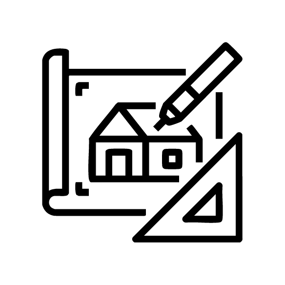 Architectural visualization icon